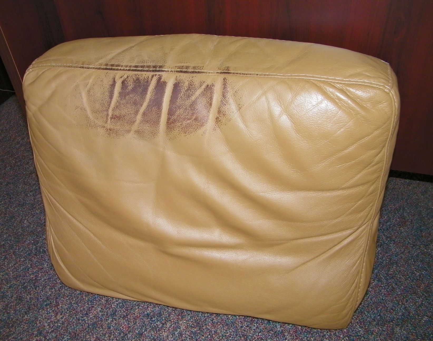 #oilstain #leatherrepair 